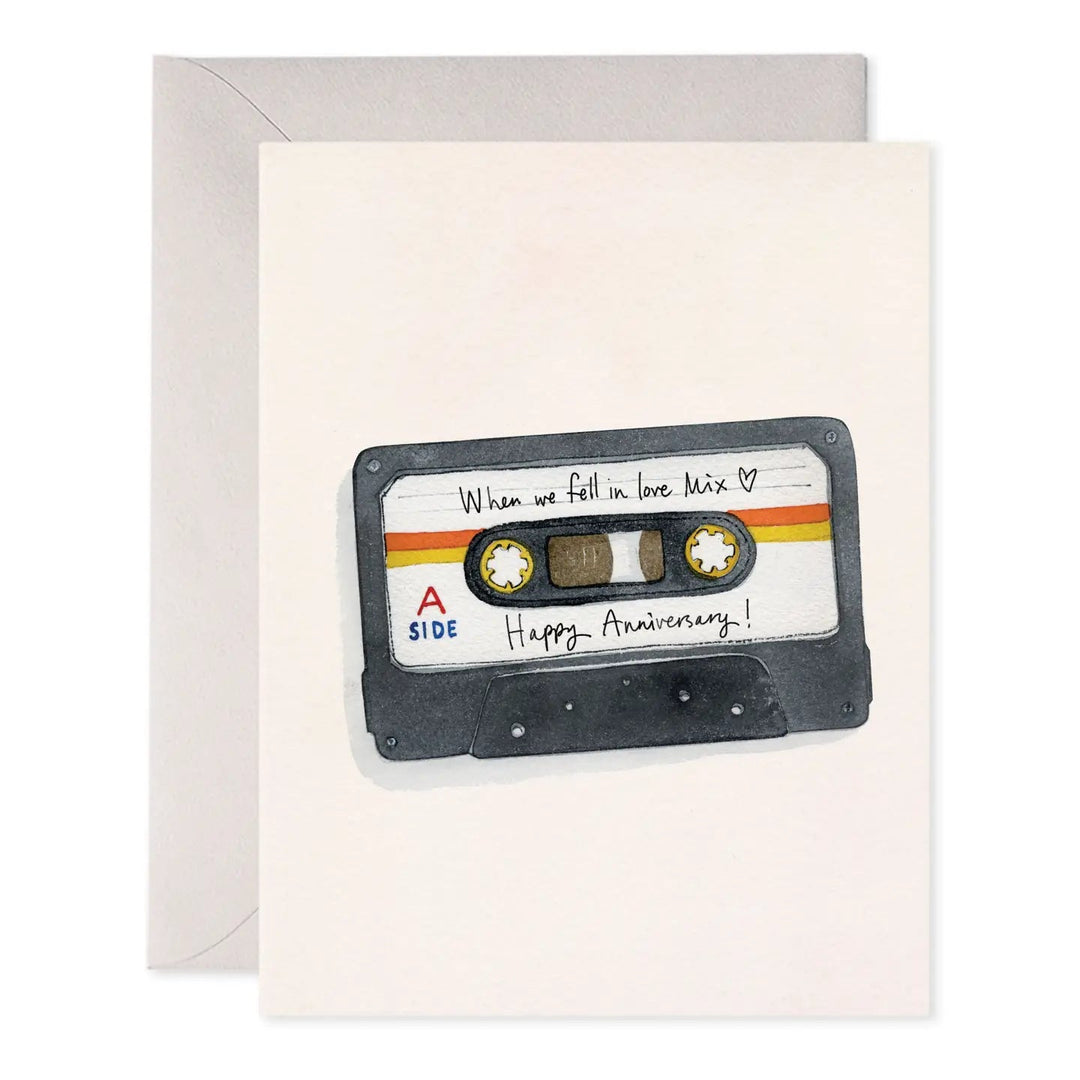 Anniversary Mix Tape Card - Spring Sweet