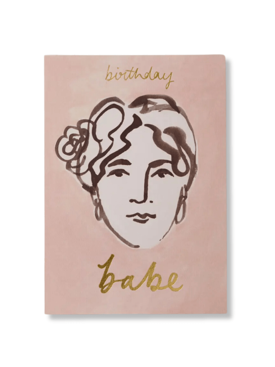 Birthday Babe Card - Spring Sweet