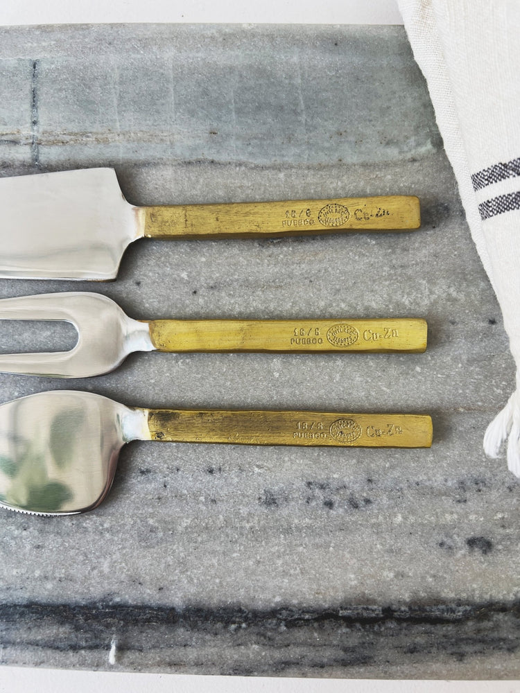 Engraved Cheese Knives (Set of 3) - Spring Sweet