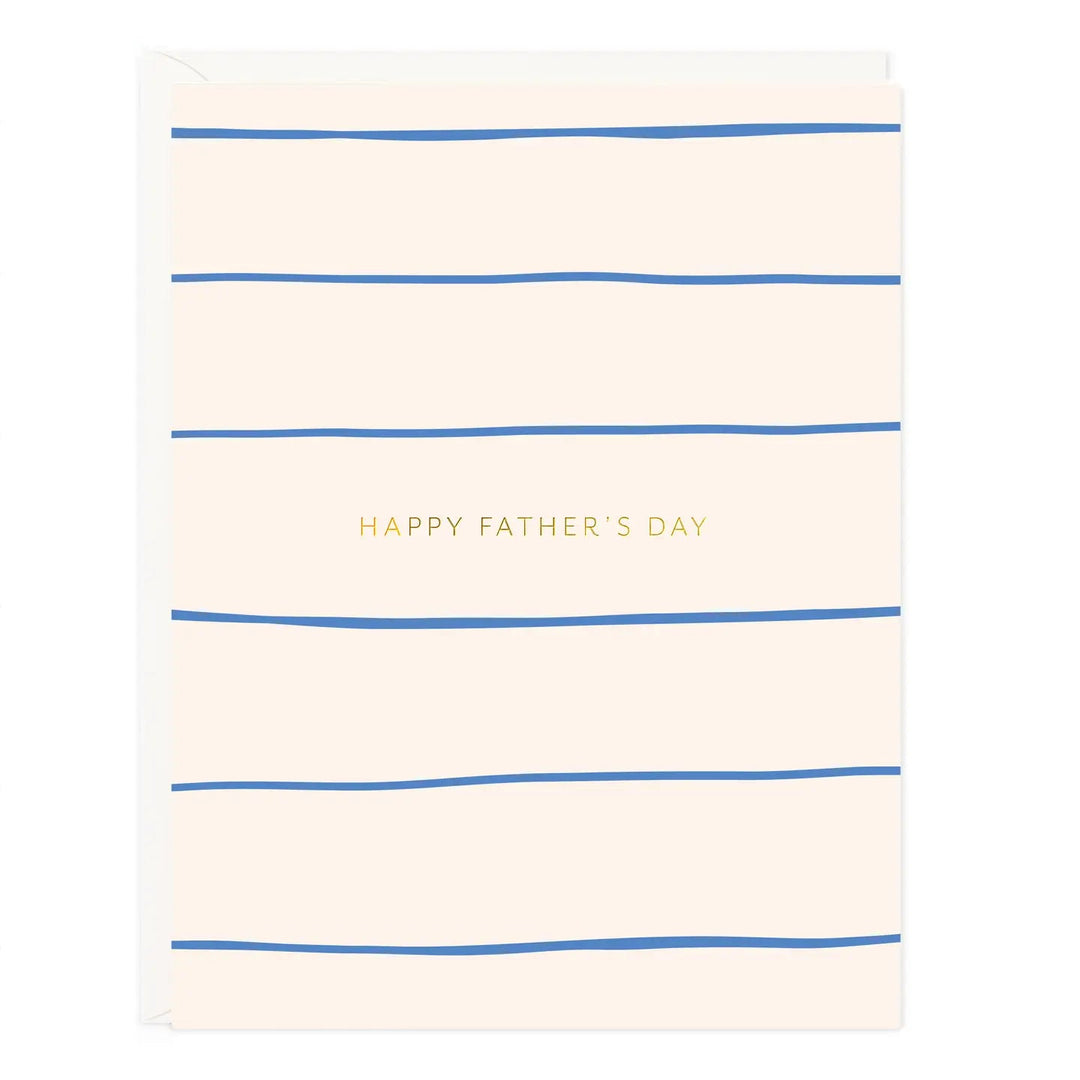 Father's Day Stripes Card - Spring Sweet