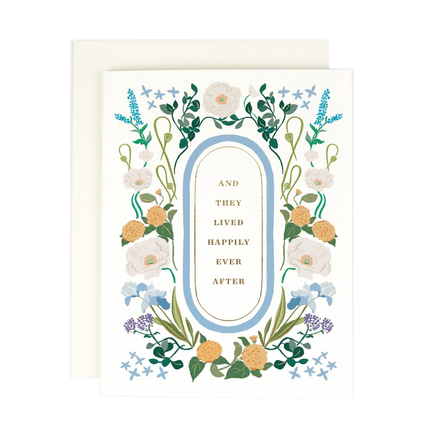 Happily Ever After Floral Card - Spring Sweet