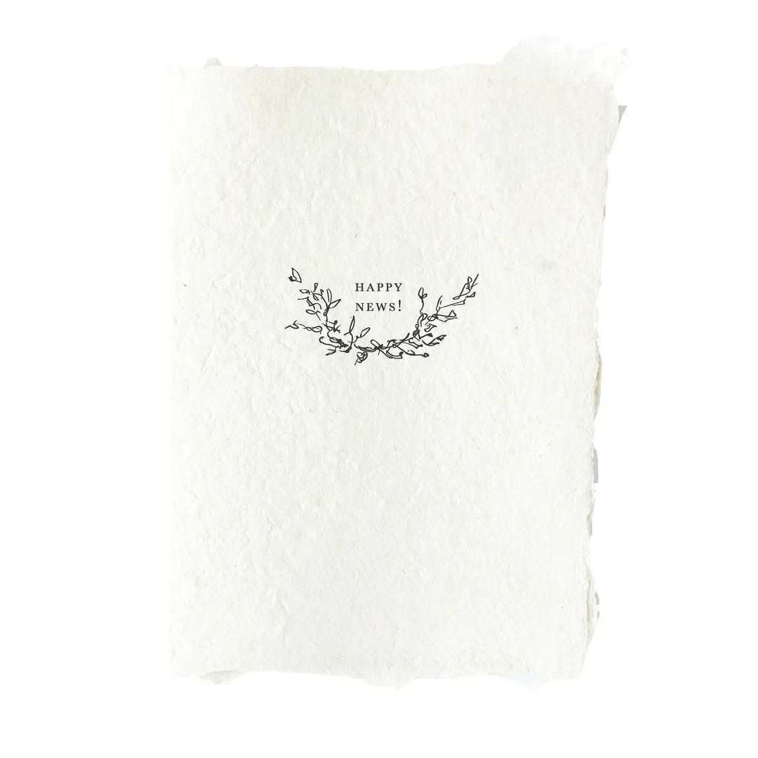 "happy news" Card - Spring Sweet