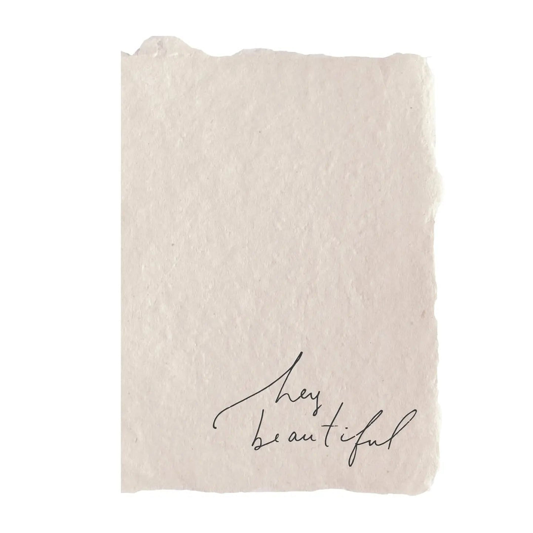 Hey Beautiful Card - Spring Sweet