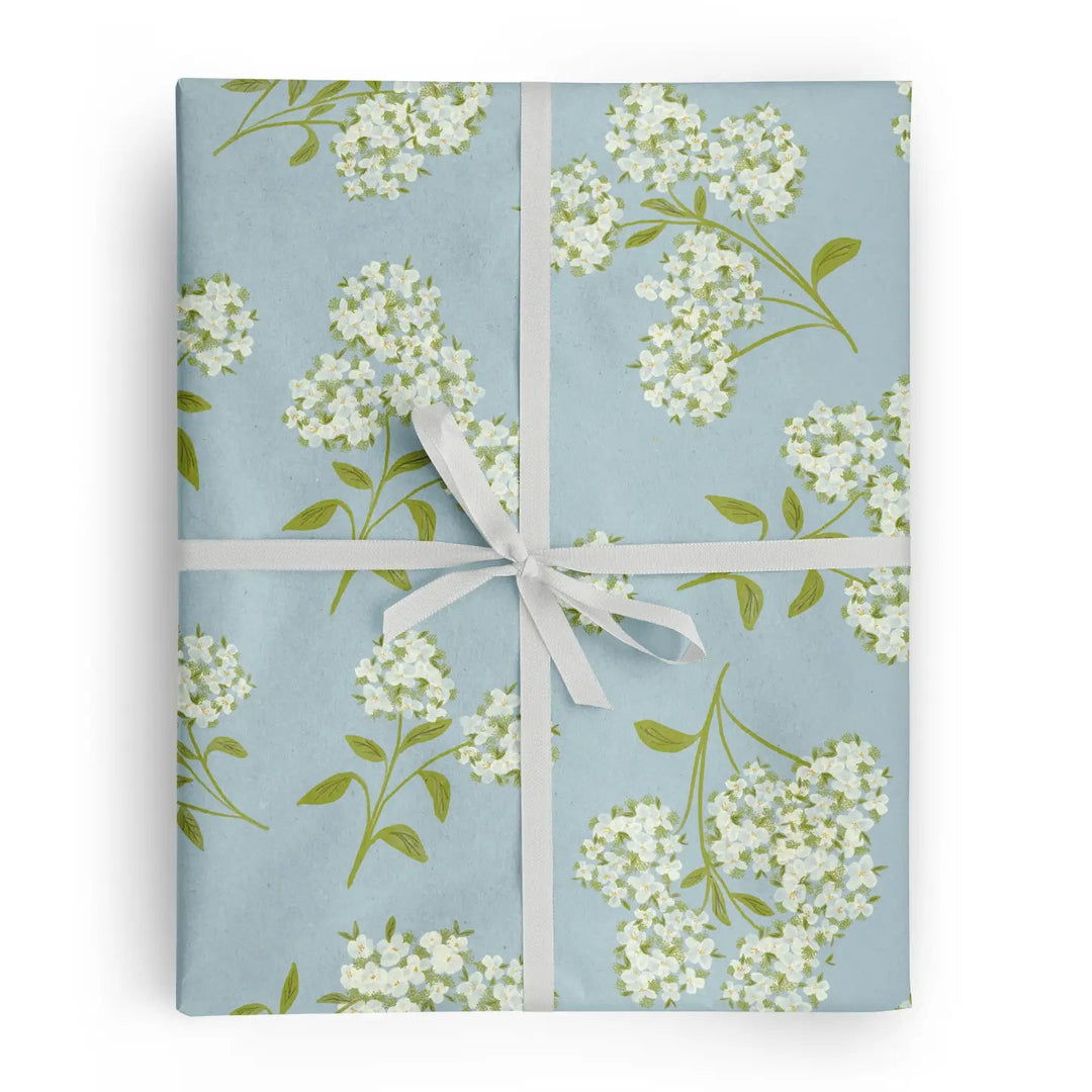 Hydrangeas Gift Wrap - Spring Sweet