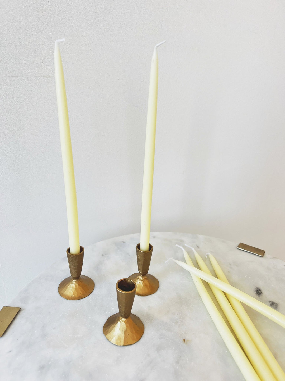 Mini Hammered Taper Holder - Spring Sweet