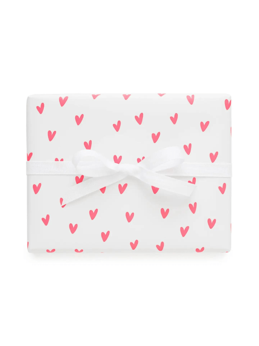 Neon Heart Wrapping Paper - Spring Sweet