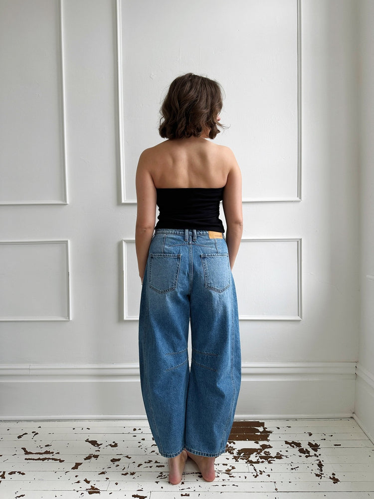 Ruched Tube Top - Spring Sweet
