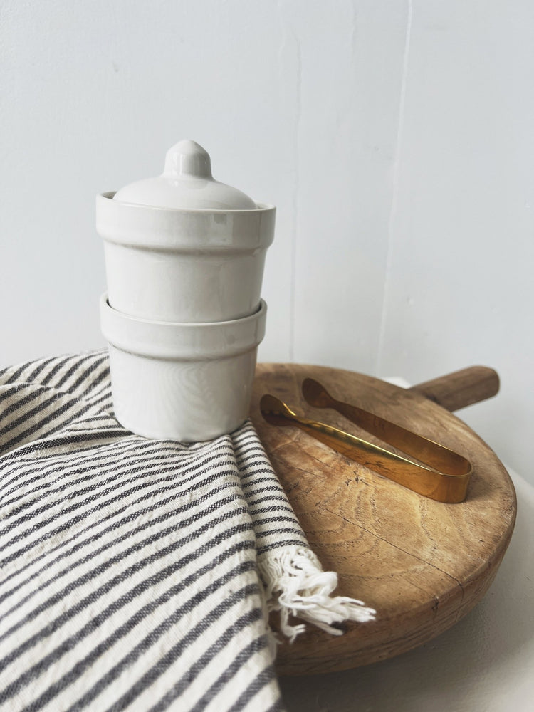 Stoneware Stackable Pinch Pots - Spring Sweet