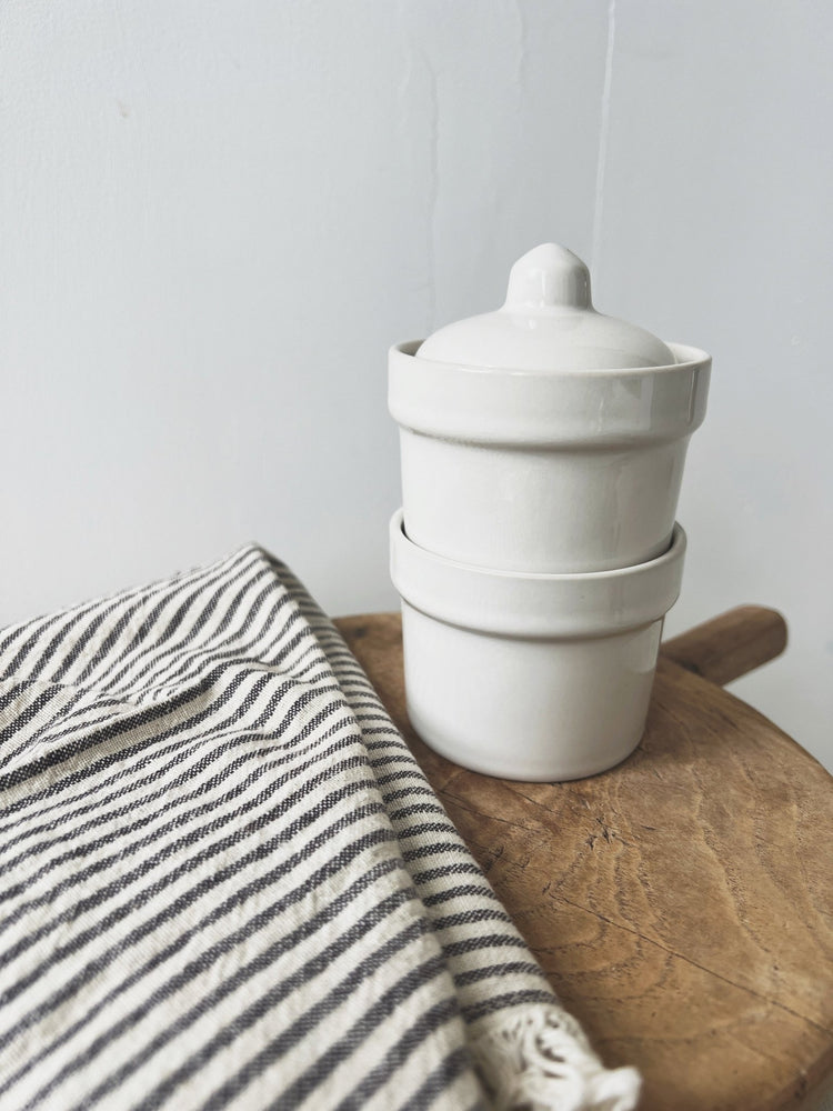 Stoneware Stackable Pinch Pots - Spring Sweet