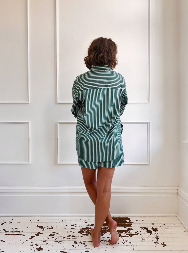 Stripe Pull - on Short - Spring Sweet