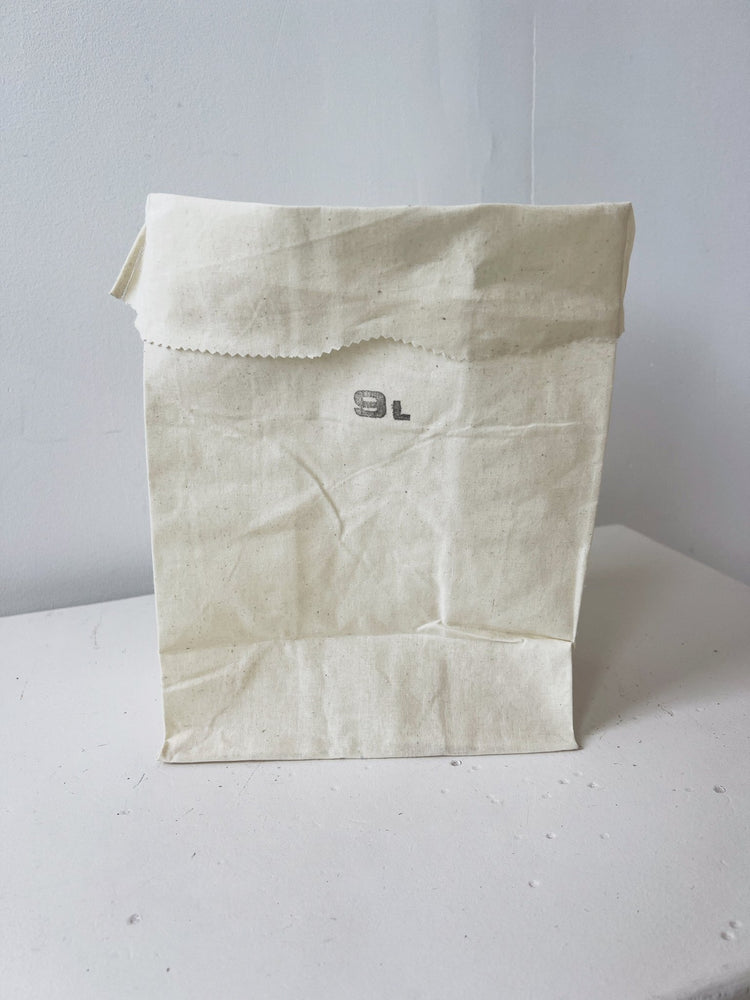 Waxed Cotton Grocery Bags - Spring Sweet