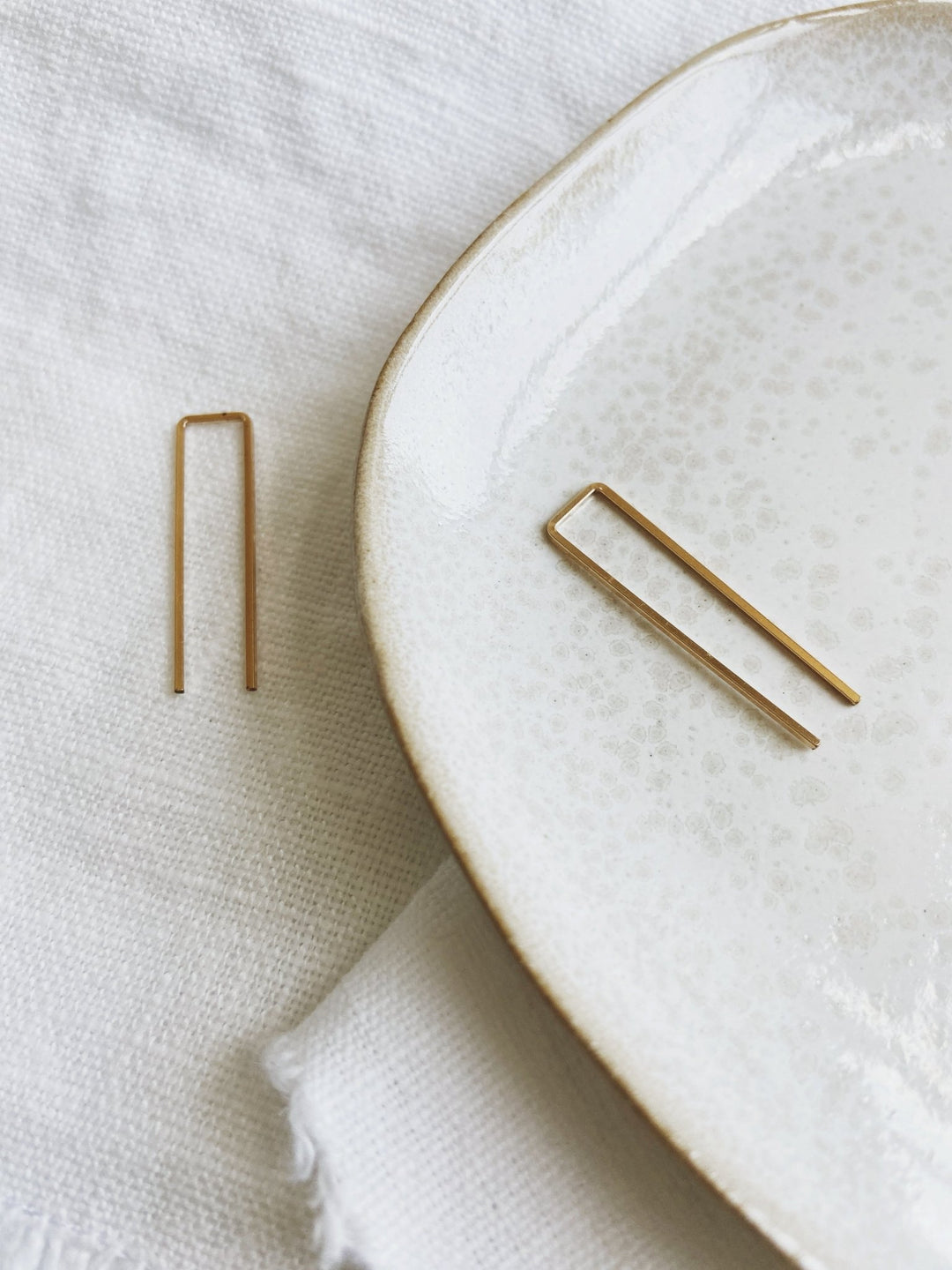 Staple Earrings, Gold Filled - Spring Sweet