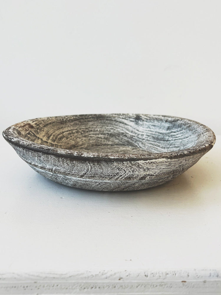 White Wash Vintage Bowl - Spring Sweet