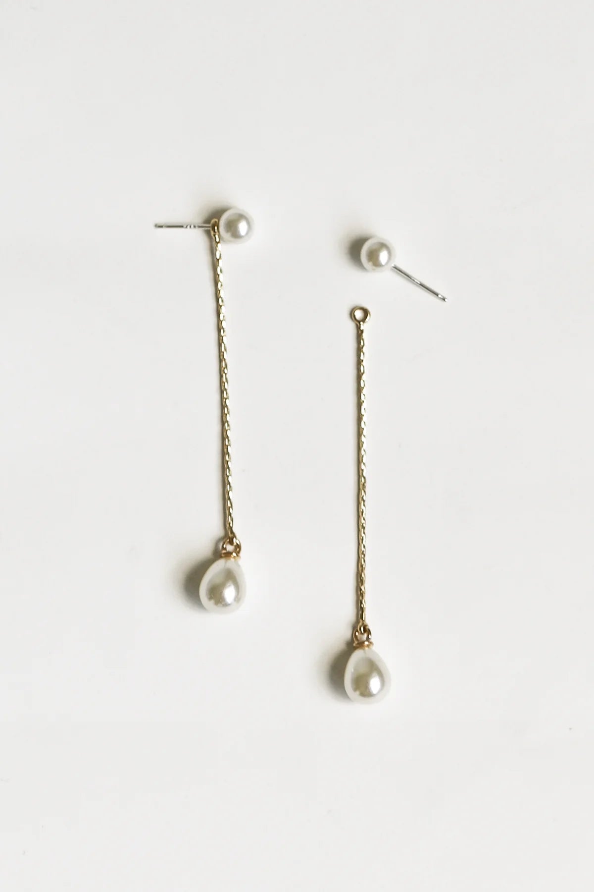 2 in 1 Pearl Strand Earrings - Spring Sweet