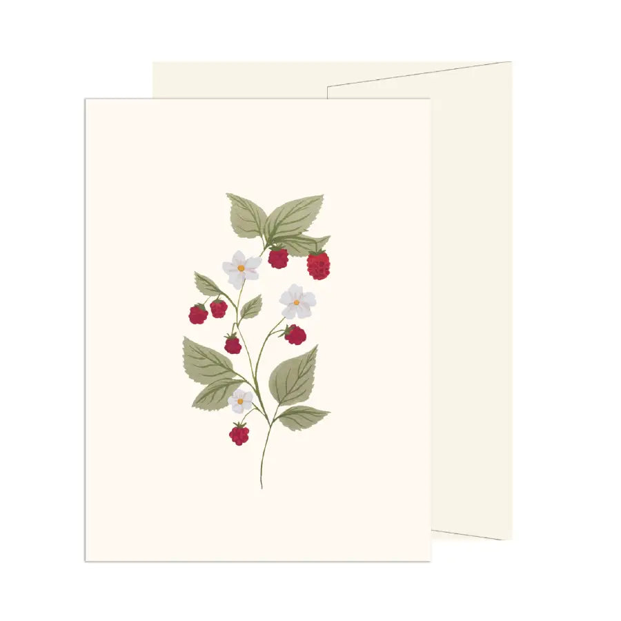 Dainty Raspberry Card