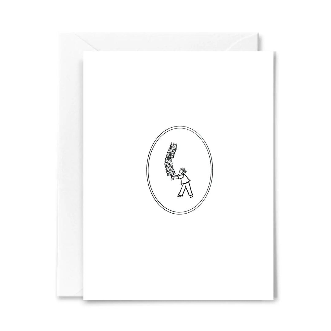 Tiny Cake Delivery Card