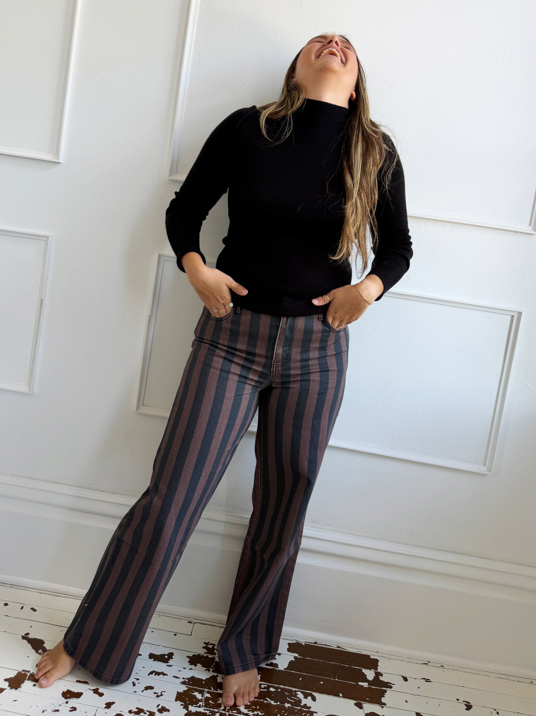 Vintage Stripe Jeans