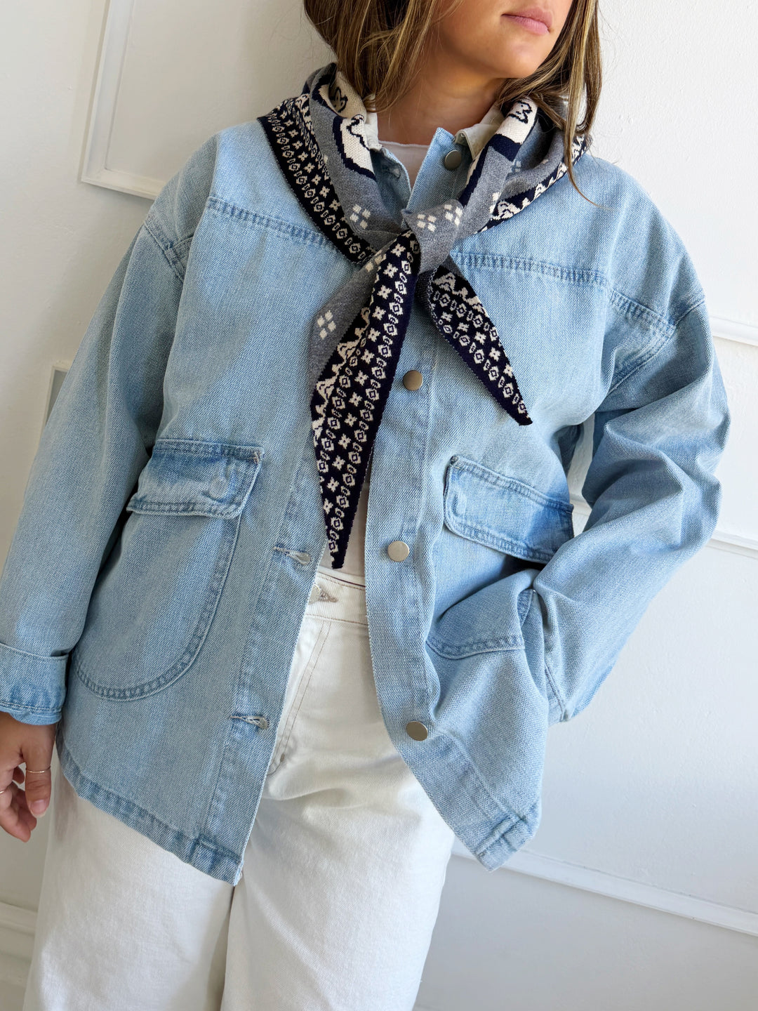 Nordic Knit Scarf