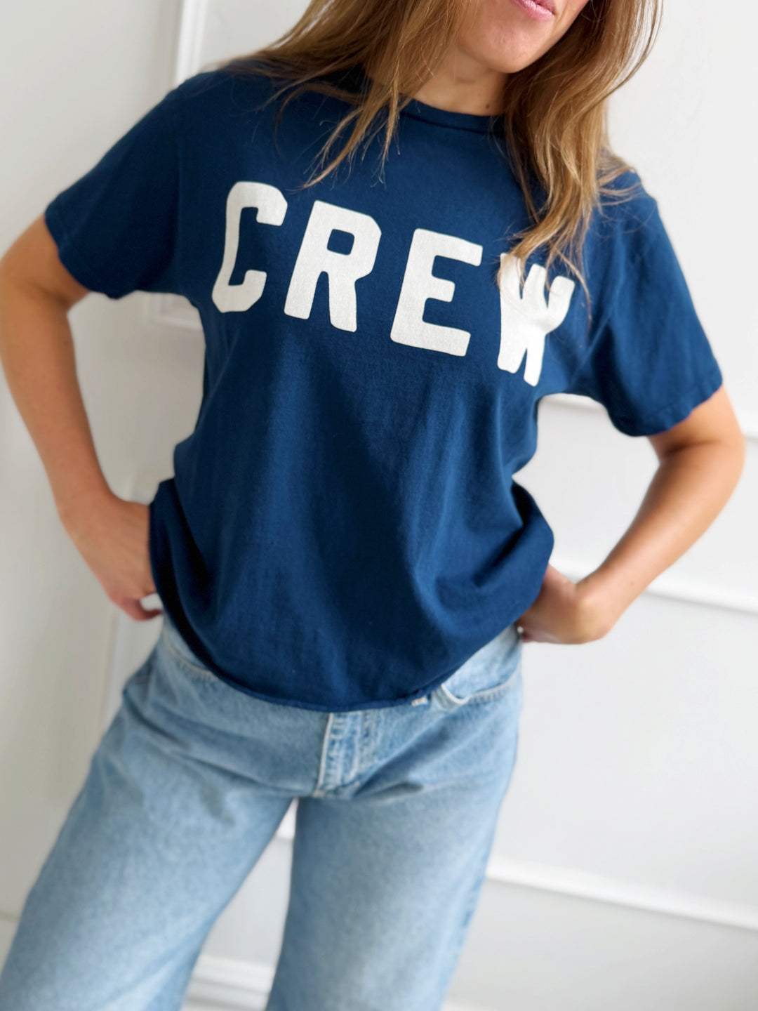 Crew Cropped Tee
