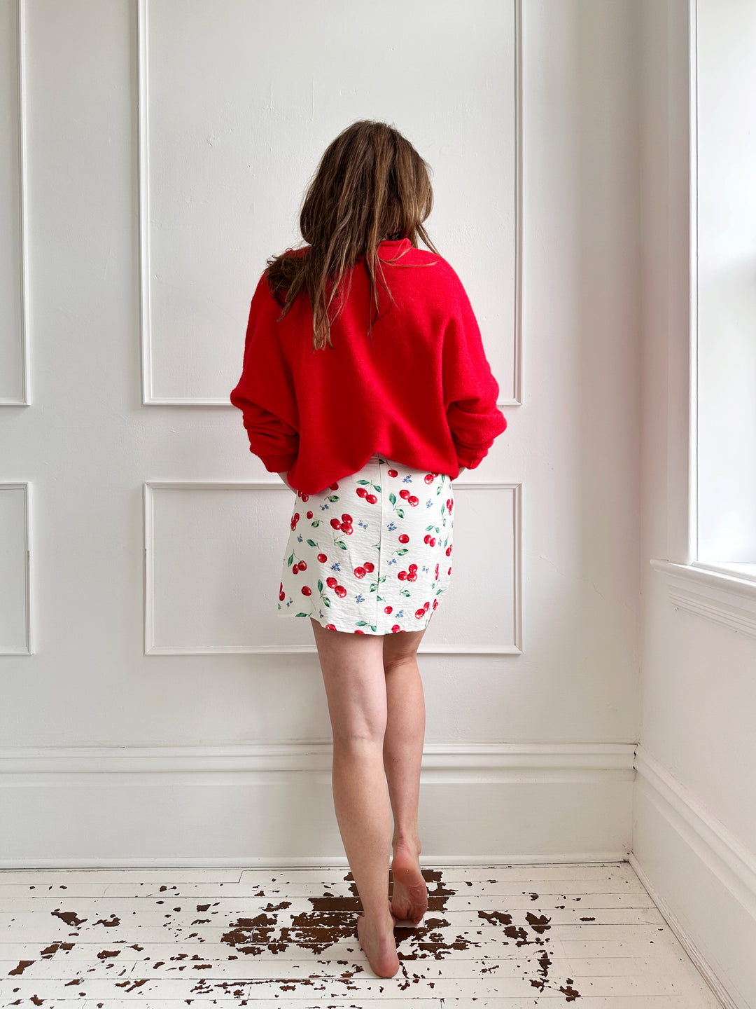 Sweet Cherry Mini Skirt