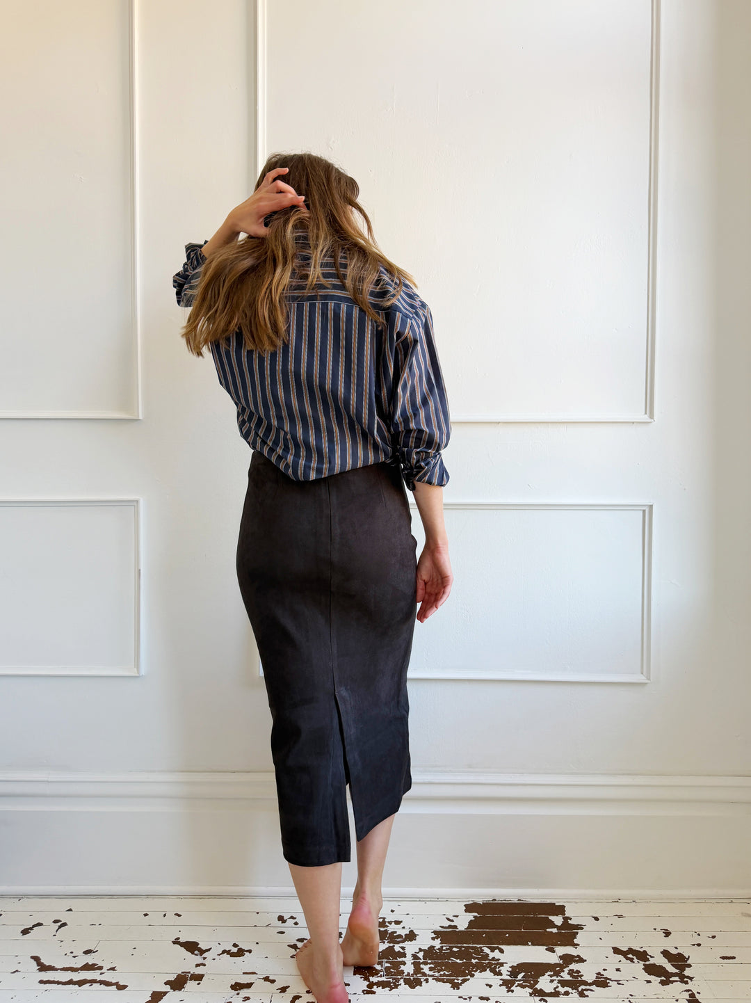 Classic Stripe Button Up