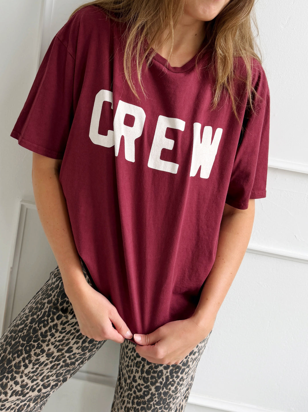 Crew Cropped Tee