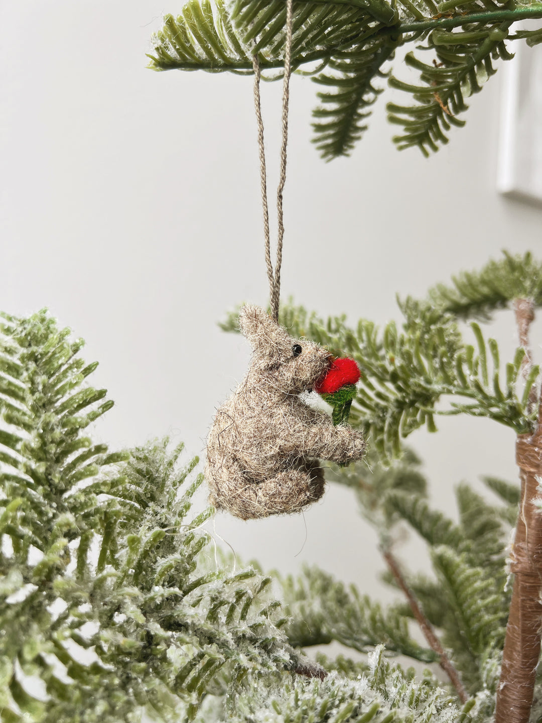 Mini Felt Animal Ornaments