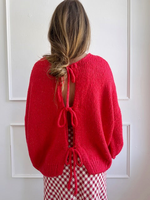 Chunky Tie Sweater
