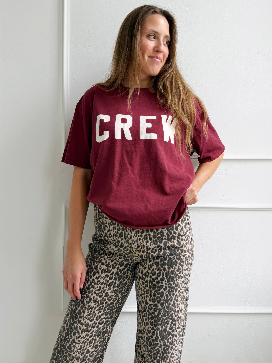 Crew Cropped Tee