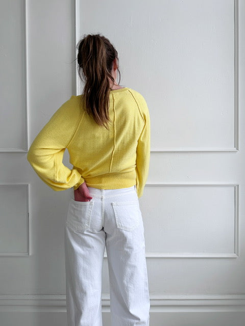 Half Button Pullover Sweater