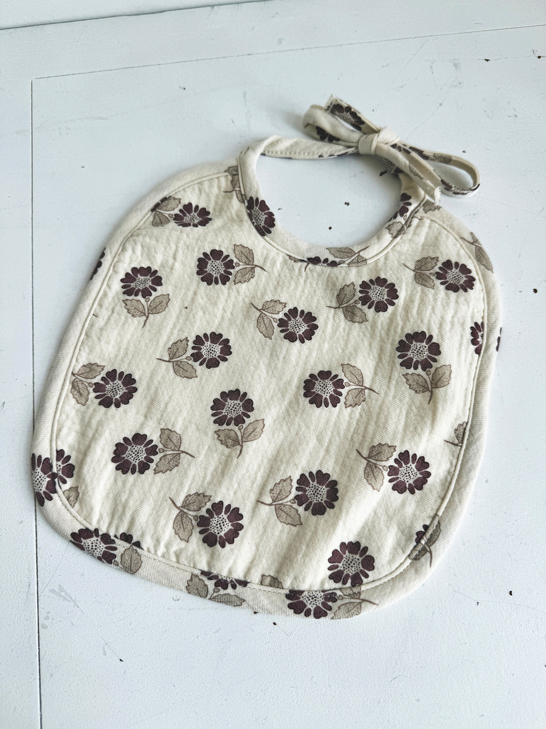 Woven Tie Bib