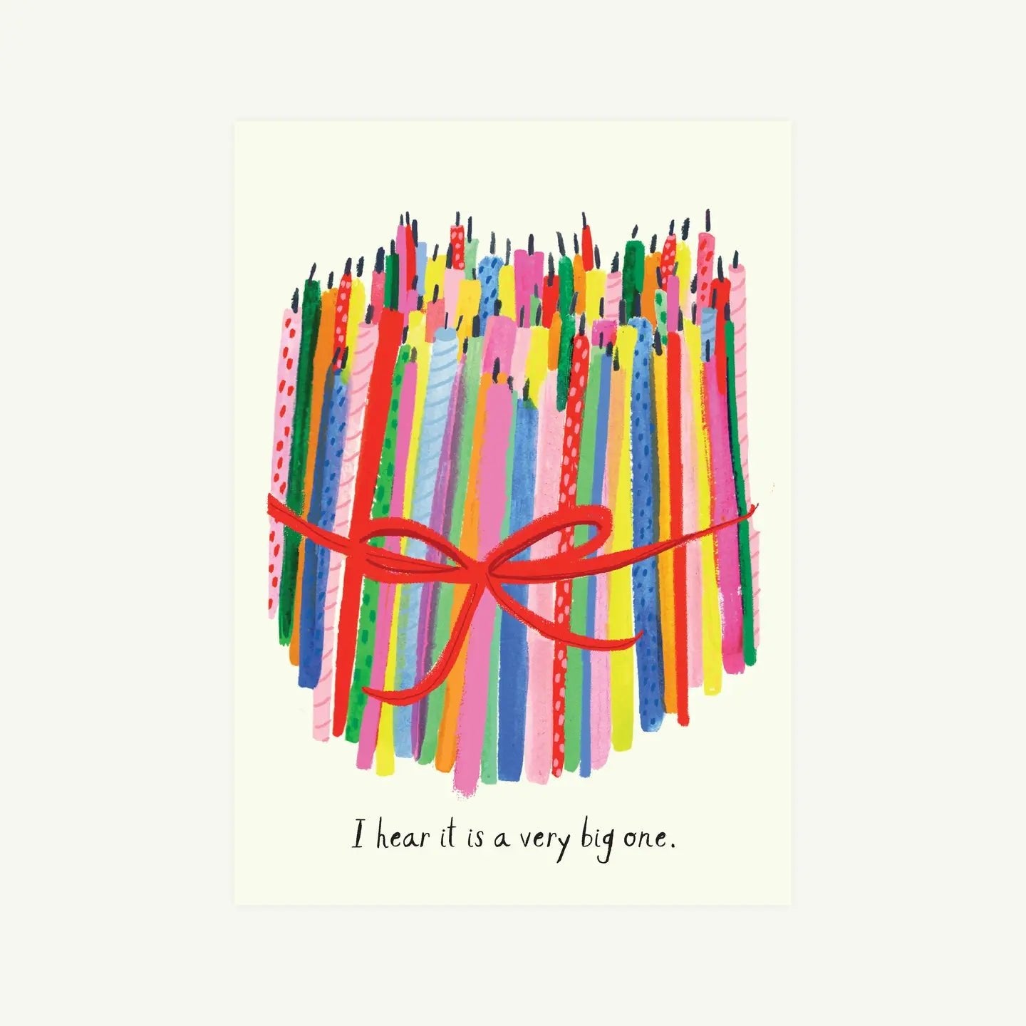 A Big One Card - Spring Sweet