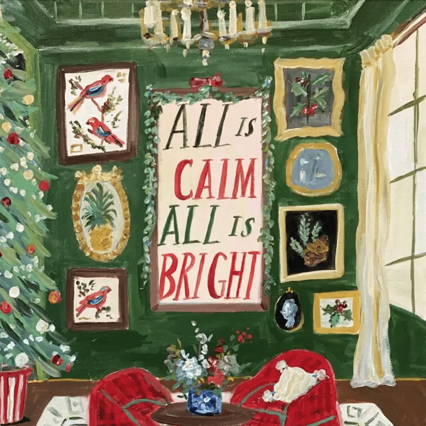 All is Calm Card - Spring Sweet