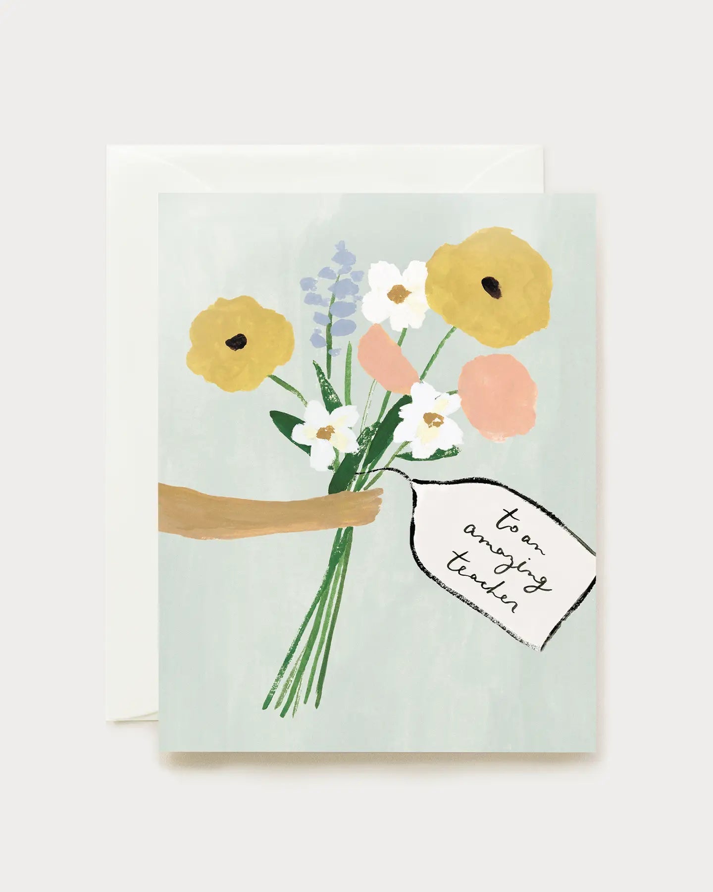 Amazing Teacher Card - Spring Sweet
