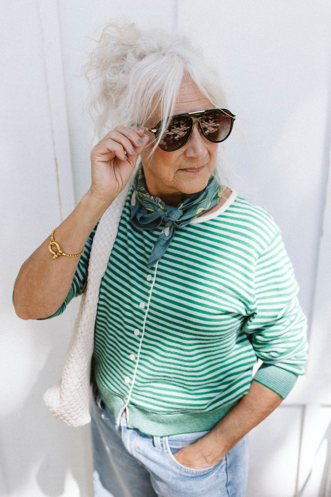 Aura Aviator Sunglasses - Spring Sweet