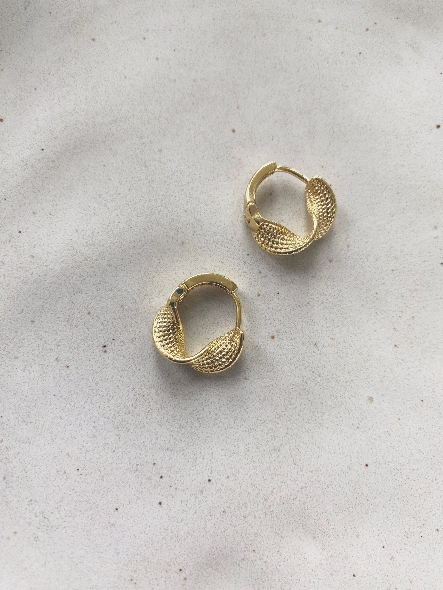 Azalea Hoops, Gold Filled - Spring Sweet