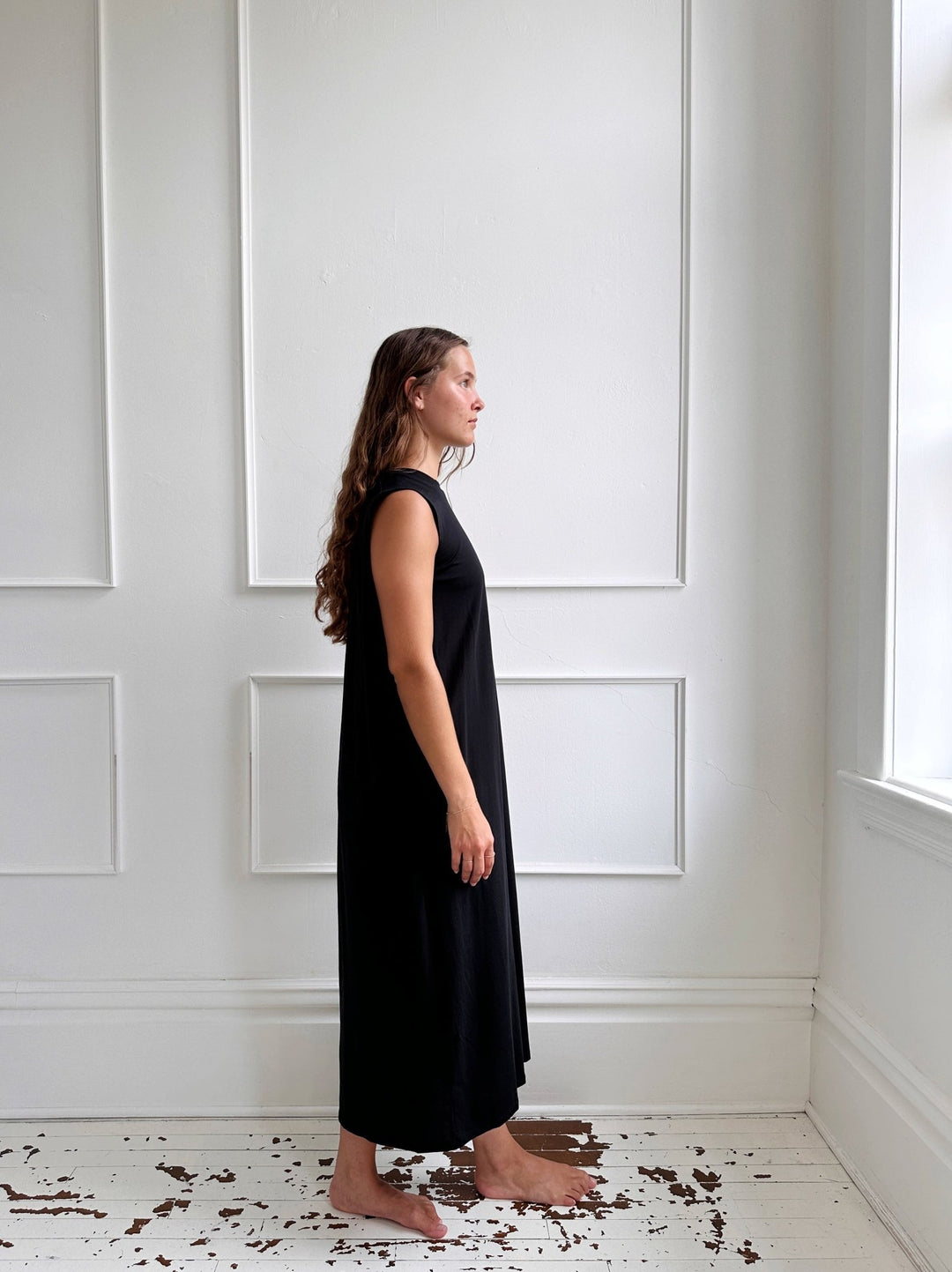 Back Folded Jersey Dress - Spring Sweet