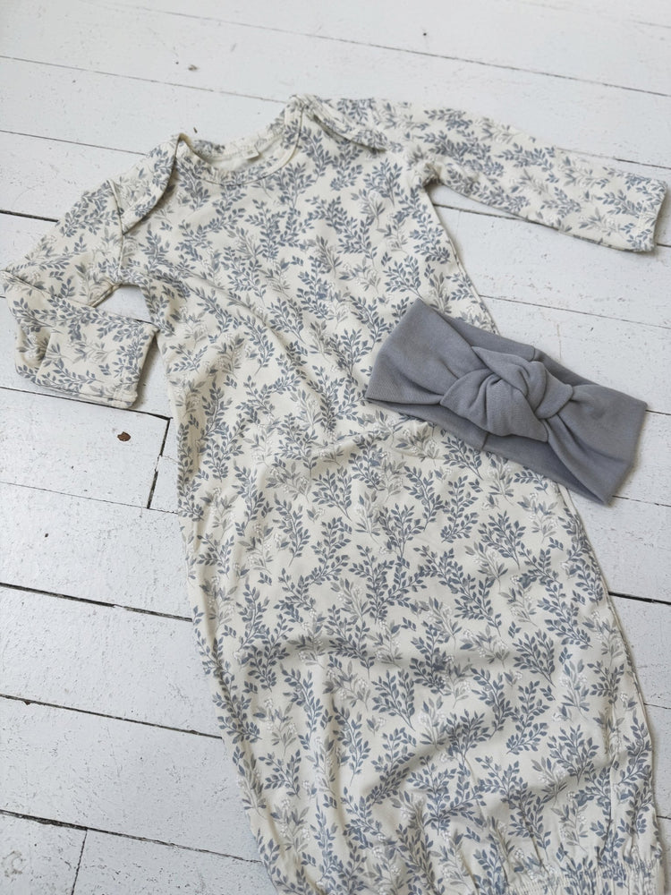 Bamboo Baby Gown - Spring Sweet