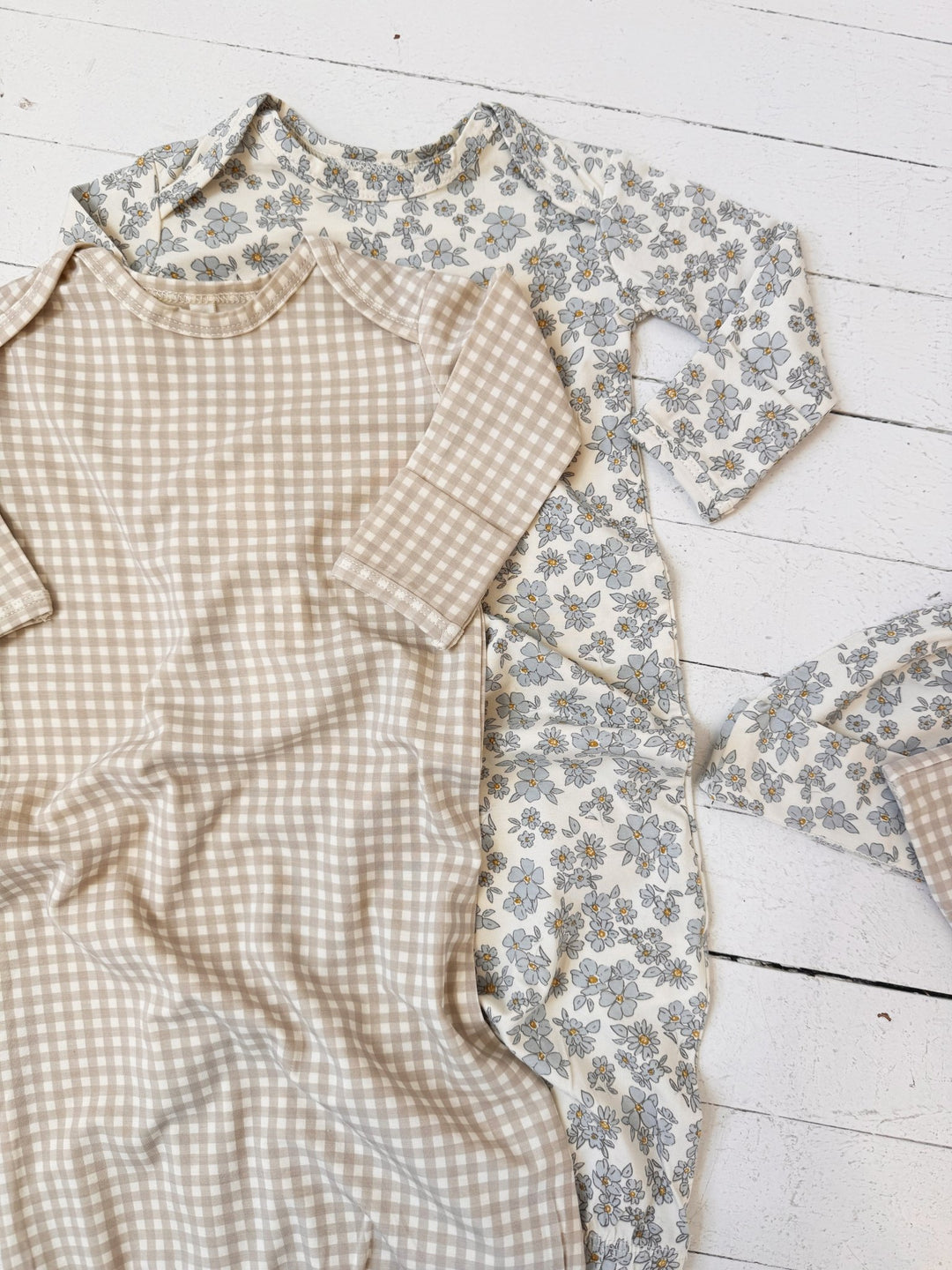 Bamboo Baby Gown - Spring Sweet