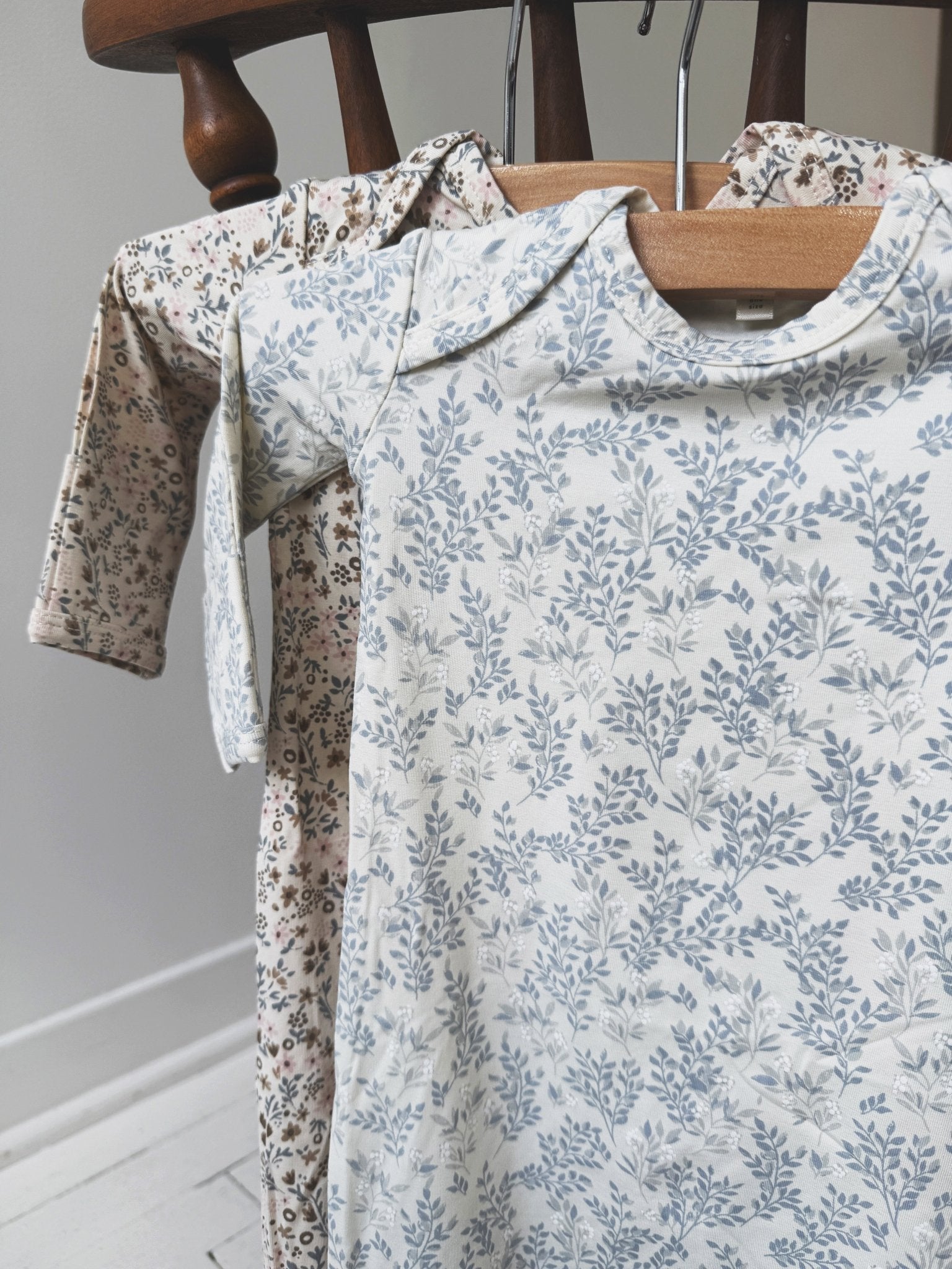 Bamboo Baby Gown - Spring Sweet