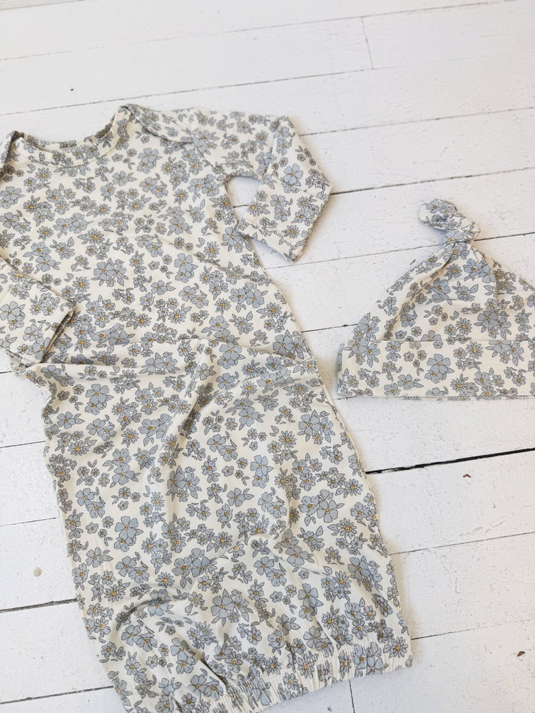 Bamboo Baby Gown - Spring Sweet