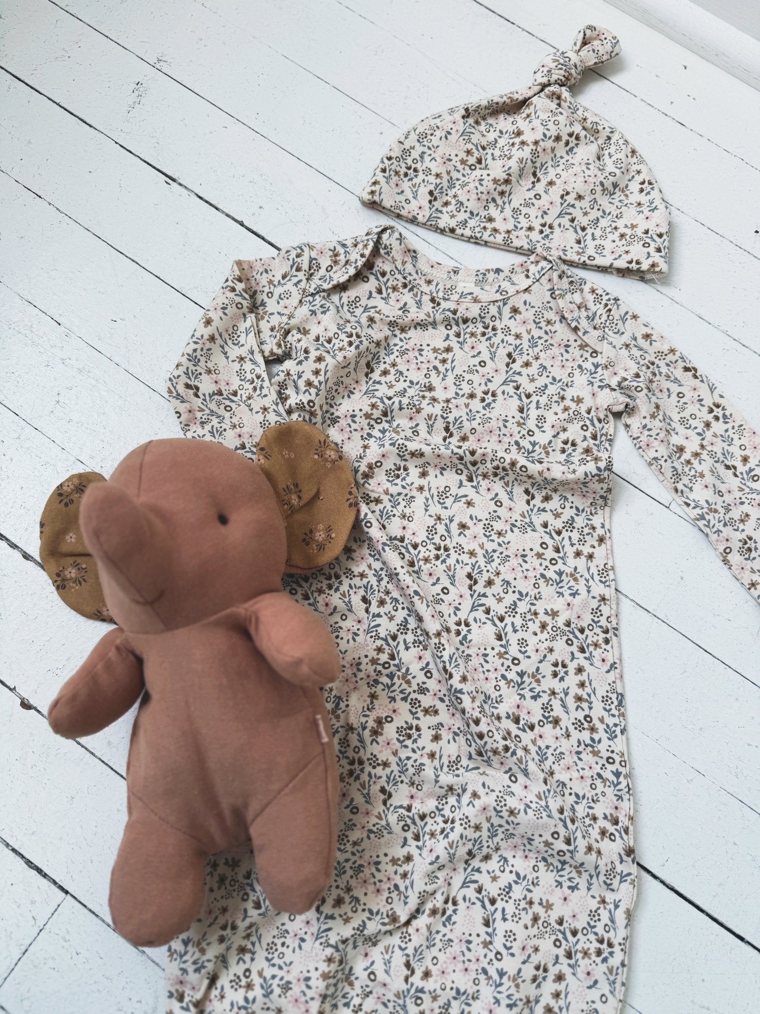 Bamboo Baby Gown - Spring Sweet