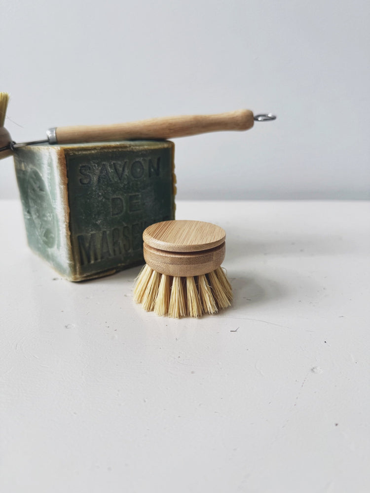 Bamboo Sisal Dish Brush - Spring Sweet