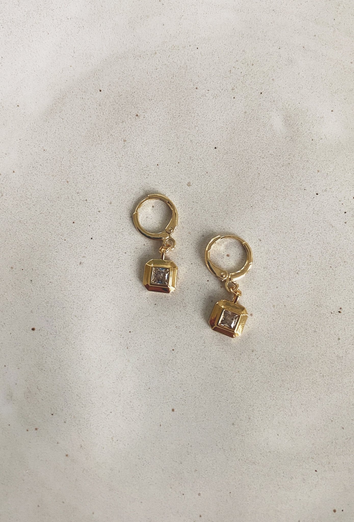 Bardot Earrings, Gold Dipped - Spring Sweet