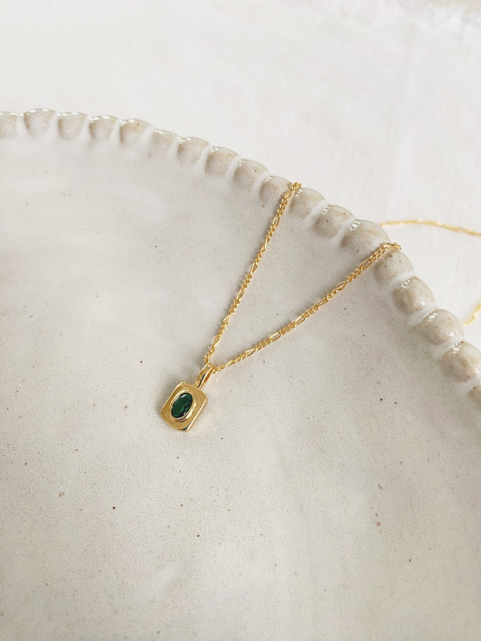 Bardot Necklace, Gold Dipped - Spring Sweet