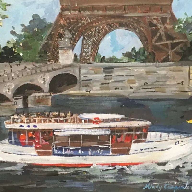 Bateau Mouche Card - Spring Sweet