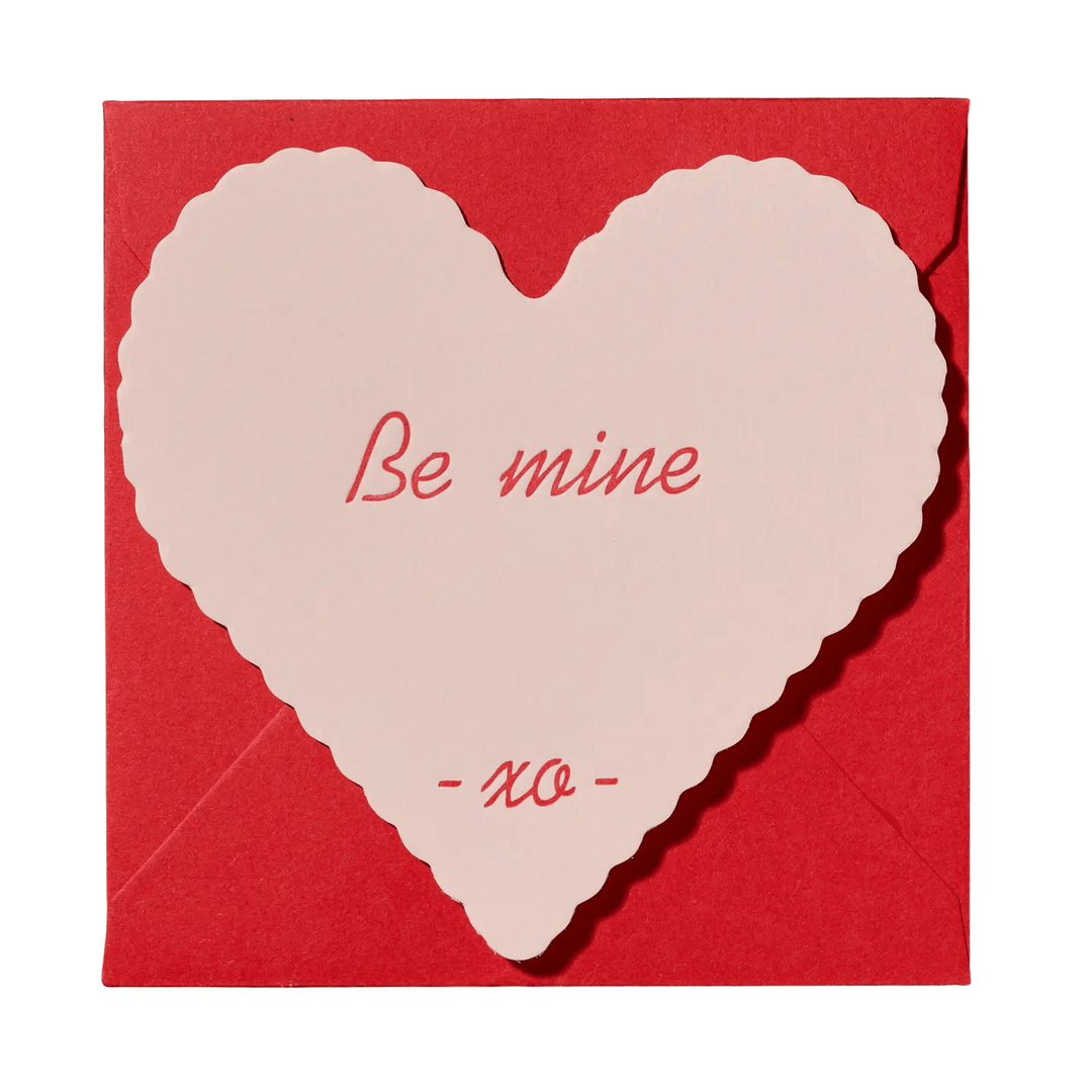 Be Mine Card - Spring Sweet