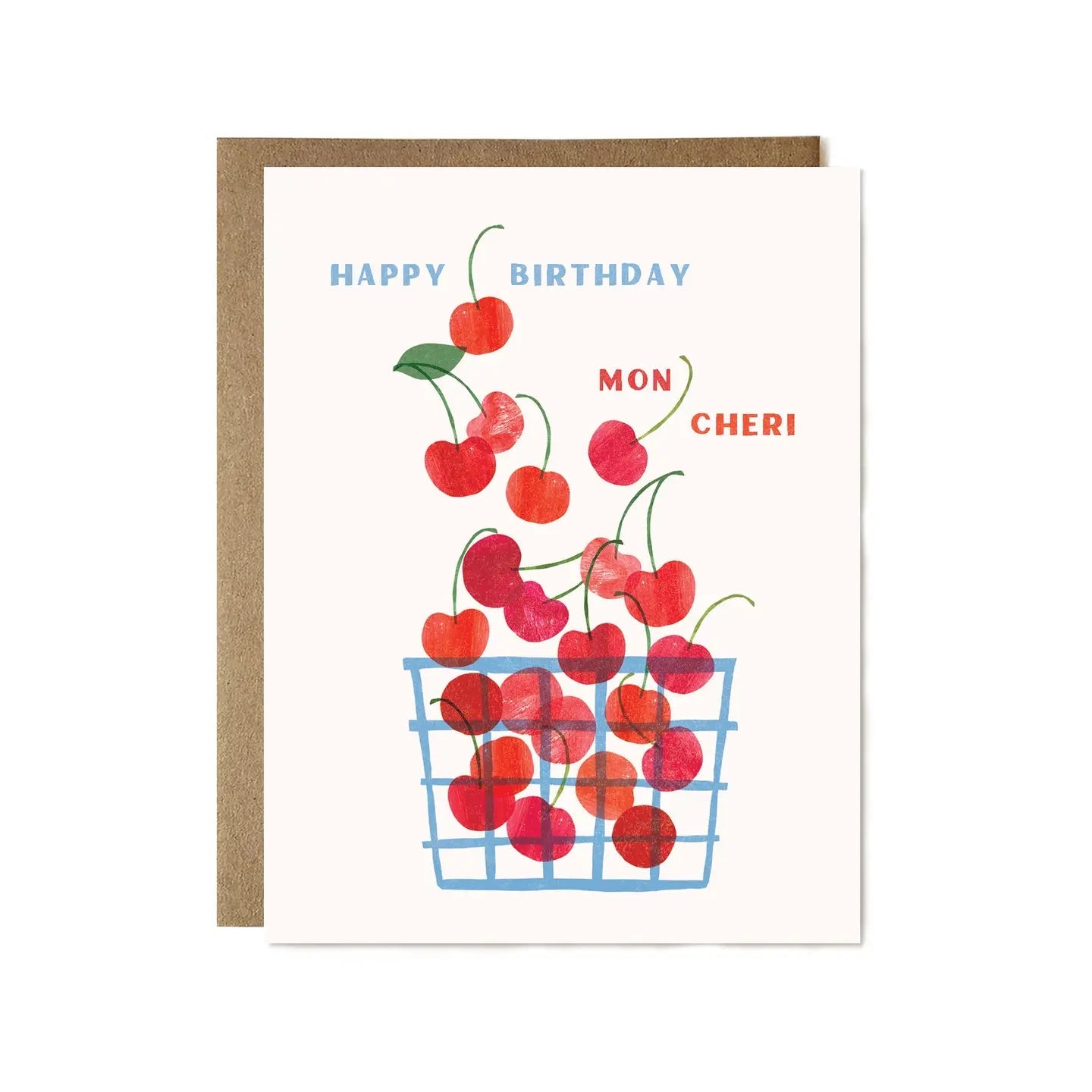 Birthday Cherries Card - Spring Sweet