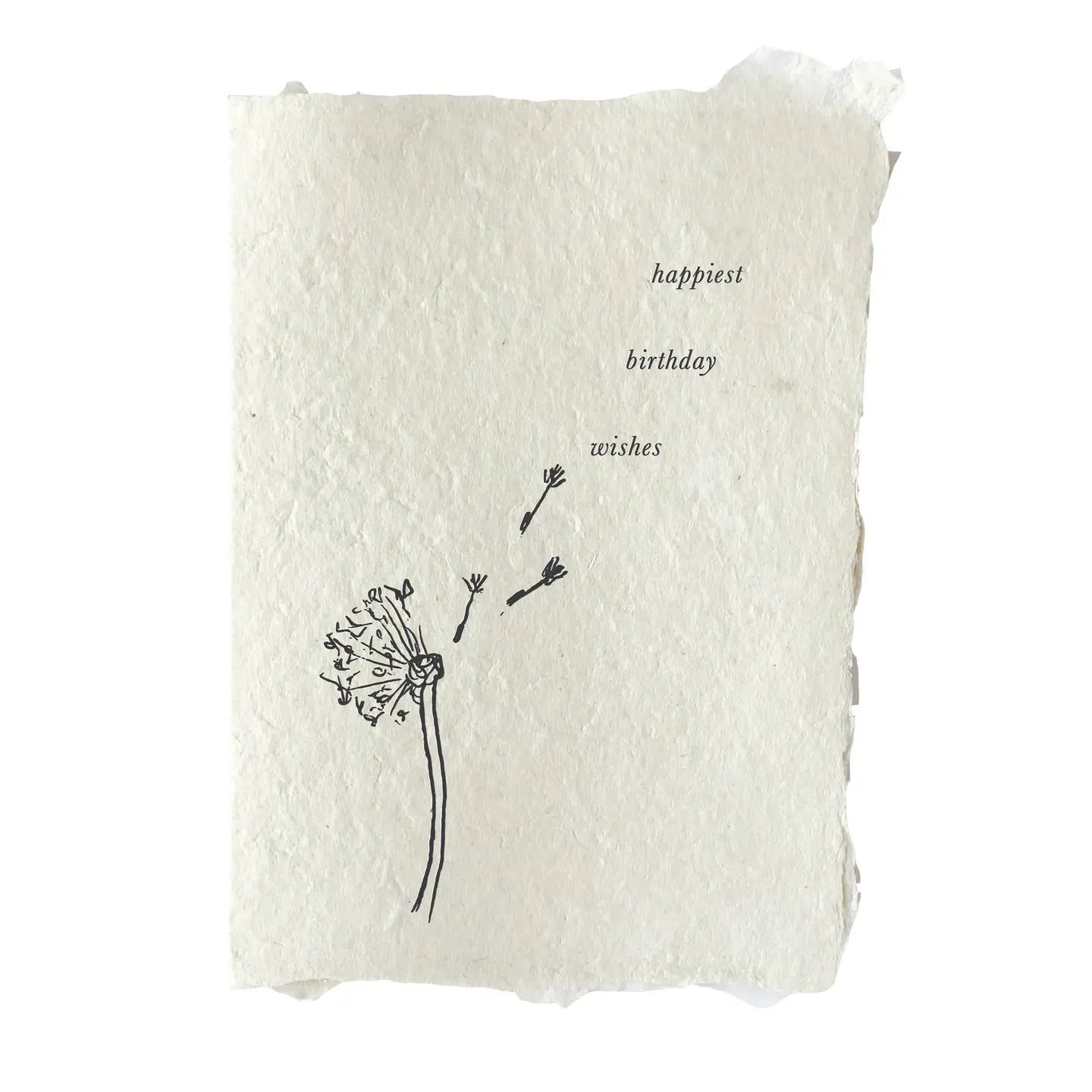 Birthday Dandelion Card - Spring Sweet