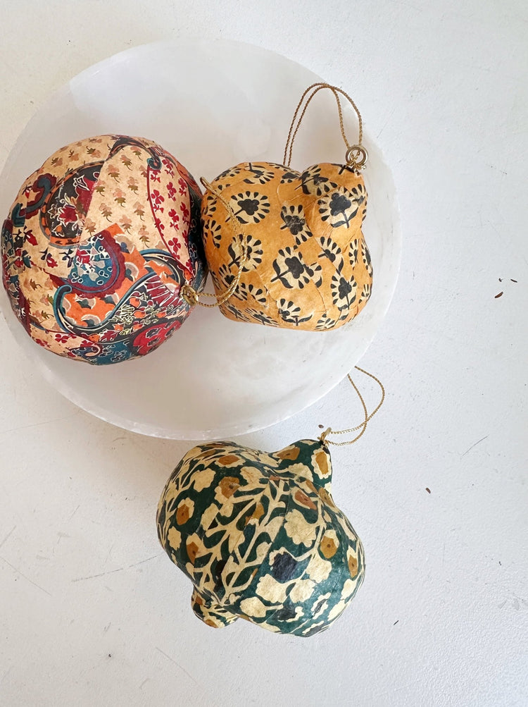 Block Print Ornament - Spring Sweet